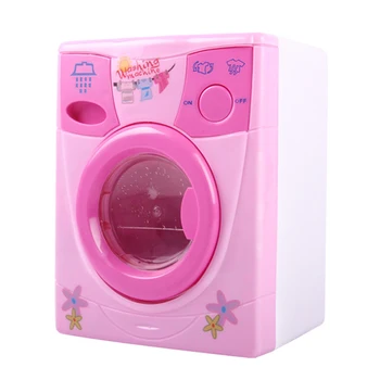 

Mini Simulation Washing Machine Children Role Play House Toys Appliances