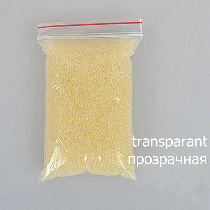 Прозрачный 10000 шт./пакет, домашний декор, жемчуг, в форме кристаллов, почвы, воды, бусины, Биогель, шар для цветов/Прополка, грязь, растут, волшебные шарики Желе - Цвет: Прозрачный