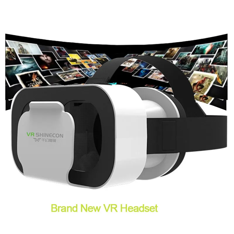 Горячие виртуальной реальности 3D SC-G05A очки шлем Google картон для iPhone samsung 4," 6 дюймов смартфонов