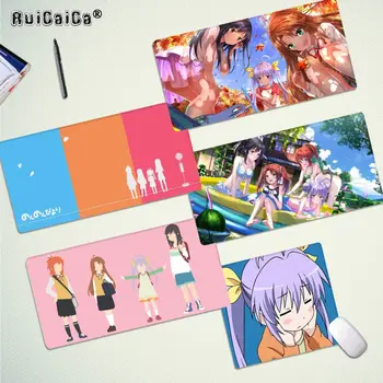 

RuiCaiCa Simple Design Japanese Anime Non Non Biyori Natural Rubber Gaming mousepad Desk Mat Rubber PC Computer Gaming mousepad