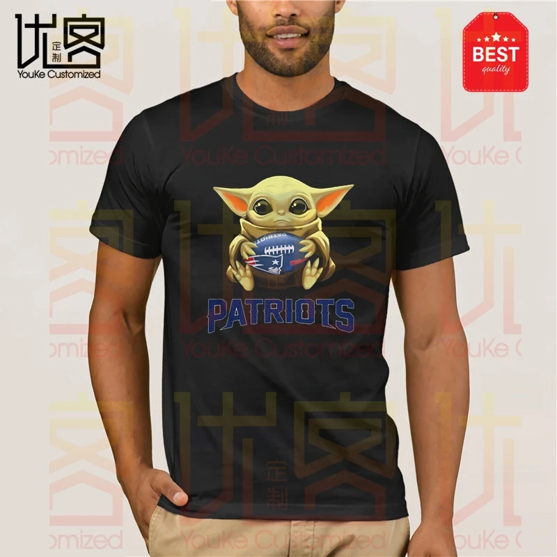 Футболка для малышей Yoda hug New Patriots мужская и женская летняя футболка из 100% хлопка
