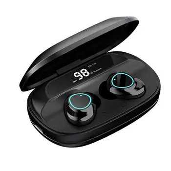 

Mr NEW G16 TWS Cool Bluetooth V5.0 Earbuds Wireless Waterproof HiFi Sports Bass Headphones Denoise Earphones For iphone Xiaomi