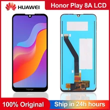 Écran tactile LCD de remplacement avec châssis, 6.09 pouces, pour Huawei Honor 8A Pro JAT-L29=