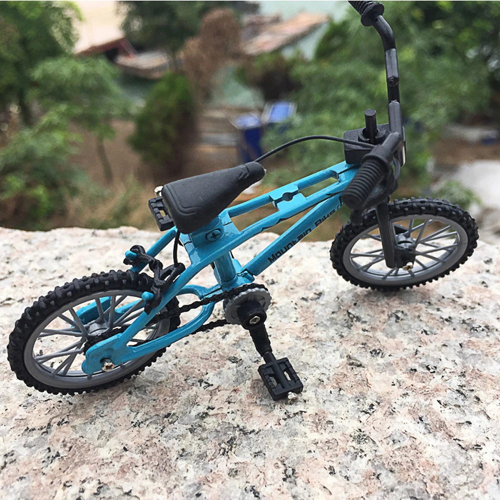 Модель велосипеда из сплава на палец, мини-велосипед BMX, игрушки для мальчиков, новые металлические игрушки, развивающие, для улицы, креативная игра, подарок, настольные украшения для дома