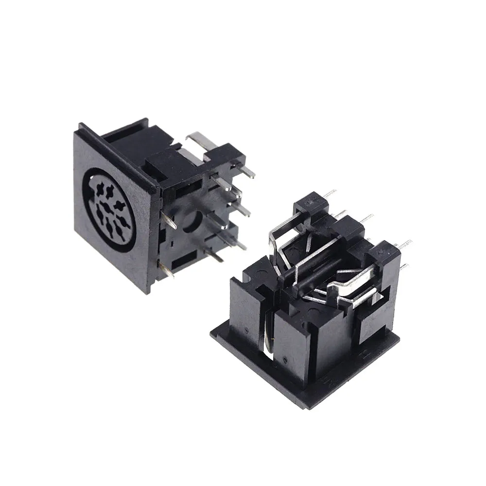 

Разъем Din 8-позиционный, 8 контактов, PCB прямоугольный, SDS-J DS, 2 А, 110 В, 50 шт.