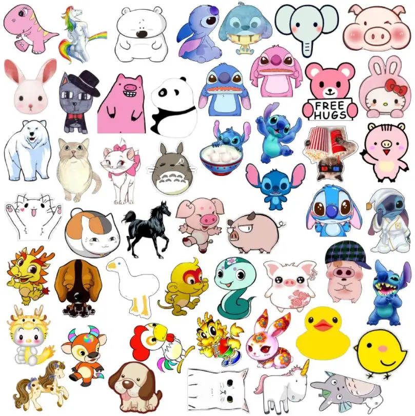 Kawaii стежка мультфильм Животные Значки для одежды акриловые бейджи значки на рюкзак булавка брошь скрапбук украшения телефона