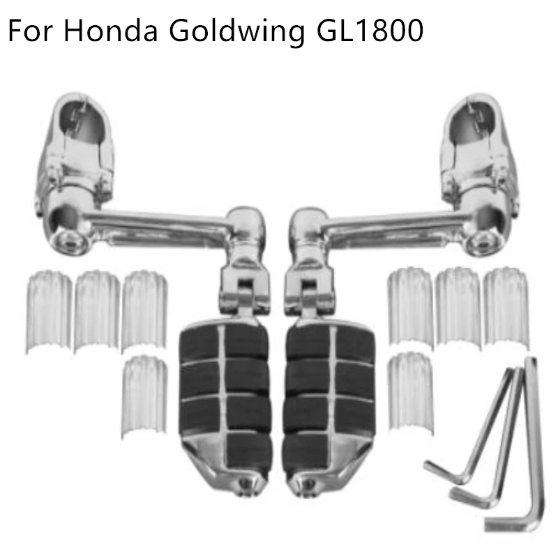 Мотоцикл регулируемое алюминиевое Расслабление ног подножки для Honda Goldwing GL1800 22 мм 30 мм 35 мм