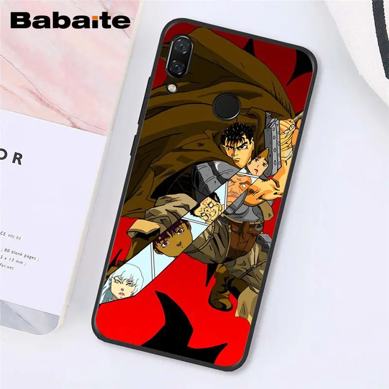 A10 Babaite Берсерк кишки чехол для телефона аниме для Xiaomi Redmi8 4X 6A S2 Go Redmi 5 5Plus Note4 5 7 Note8Pro - Цвет: A10