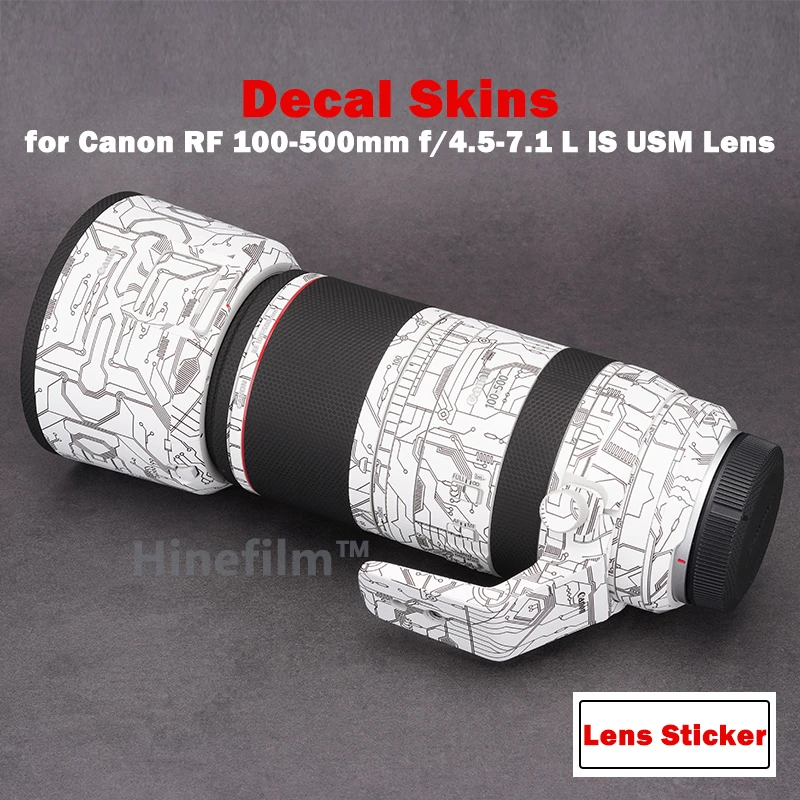 Rf100500 Lens Sticker Premium Decal Skin For Canon Rf 100500mm F/4.5