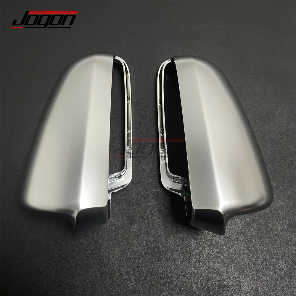 

Car Side Rear View Rearview Mirror Cover Replace For Audi A4 S4 B6 B7 8E 8H R-Line 2002-2008 ABS Chrome