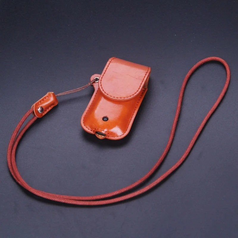 1 шт. PU чехол Lanyard Leatgher Сумки из натуральной кожи для Ренова нулевой Pod пыле защитный футляр для переноски Vape аксессуар