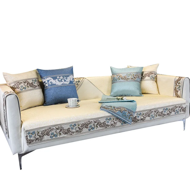 

Classic Sofa Cover Towel Anti-dirty Slip-resistant Dust Couch Cover Sofa Cushion For Living Room Home Decoration Slipcover