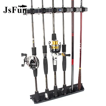 

Fishing Rod Holder Display Fixed Frame Raft Fishing Pole Storage Bracket Collection Rod Holder Rack 6 Rods Available PJ184