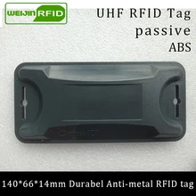UHF RFID антиметаллическая бирка 915 МГц 868 м Alien higgs3 140*66*14 мм EPC Gen2 6C прочный ABS длинный диапазон смарт-карты пассивные RFID метки