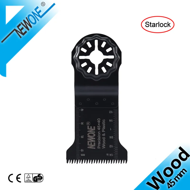 

NEWONE 45mm Starlock Precision Saw Blades Multi Pack Japanese teeth Oscillating Multitool Saw Blade For Cutting Wood Drywall