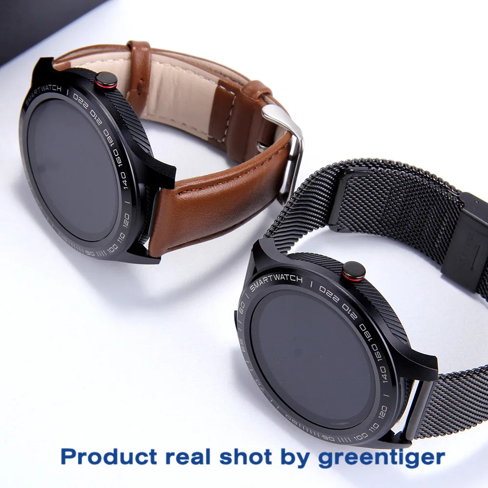 Greentiger L9 Смарт-часы для мужчин ЭКГ+ PPG пульсометр кровяное давление кислородный монитор IP68 Водонепроницаемый Bluetooth Smartwatch VS L5 L7 L8