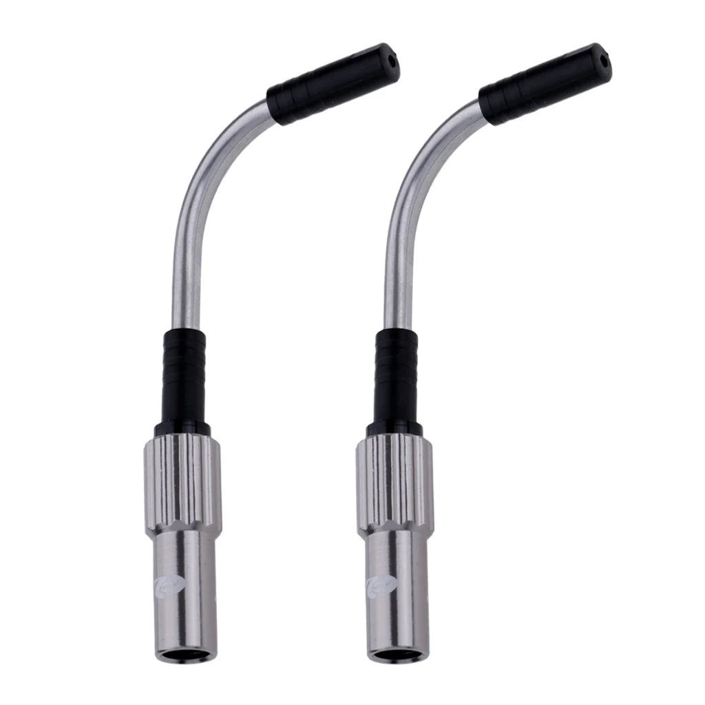 2Pcs Replacement V Brake Cables Adjust Screw Mounts Adapters Break Bike Part