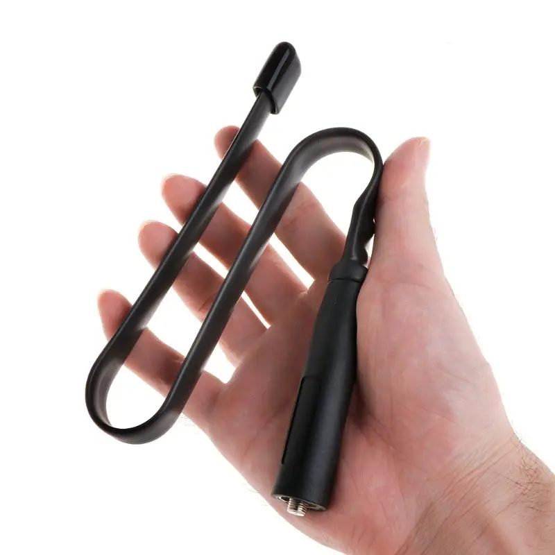 Dobrável para Walkie Antena Tática Sma-fêmea Dupla Banda Vhf Uhf 144 - 430mhz Talkie Baofeng Uv-5r Uv-82 Uv5r Gt-3 Xiaomi 2021 cs 1 vhf uhf 144 430mhz dobrável para walkie