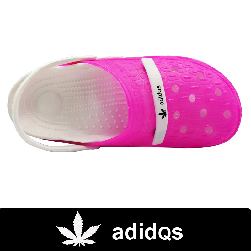 Hoja de arce hierba Adidase Crocse sandalias vasijas BeachClogs zapatos de mujer para el jardín Nike Adulto Cholas Hombre|Sandalias de mujer| - AliExpress