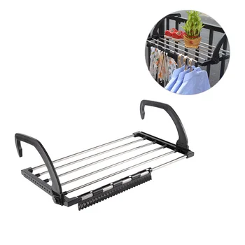 

Balcony Clothes Drying Racks Stainless Steel Shoes Drying Rack Portable Laundry Diaper Dryer For Clothes Socks Shoes