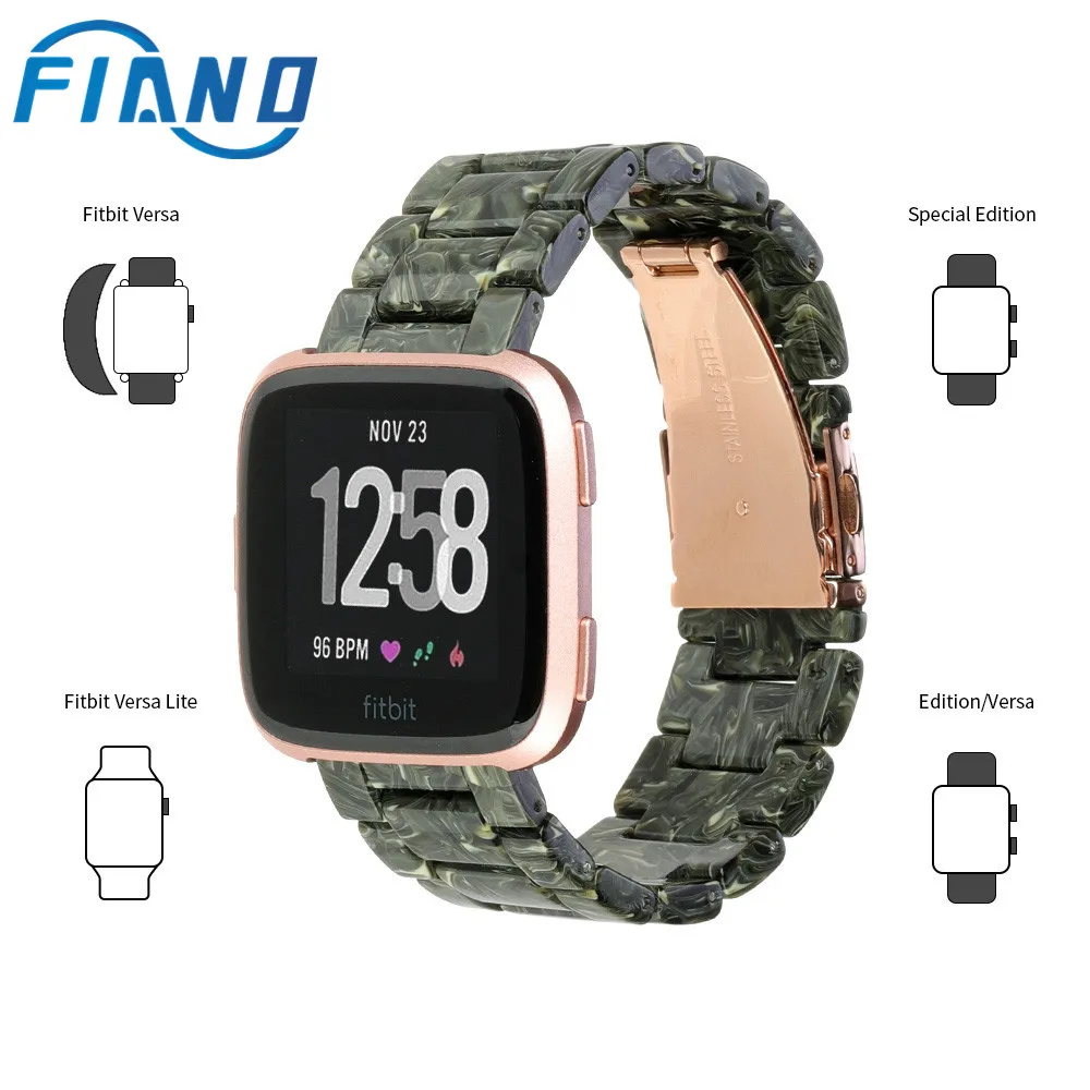 Fitbit ремешок для часов Versa/часы Versa ремешок Edition/Versa быстросъемный ремешок из смолы браслет на запястье