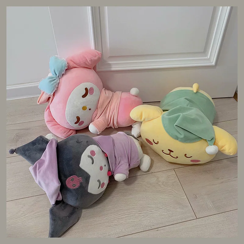 Новые хобби мягкие животные плюшевые фильмы TV Kuromi Pompompurin My Melody Спящая кукла милые
