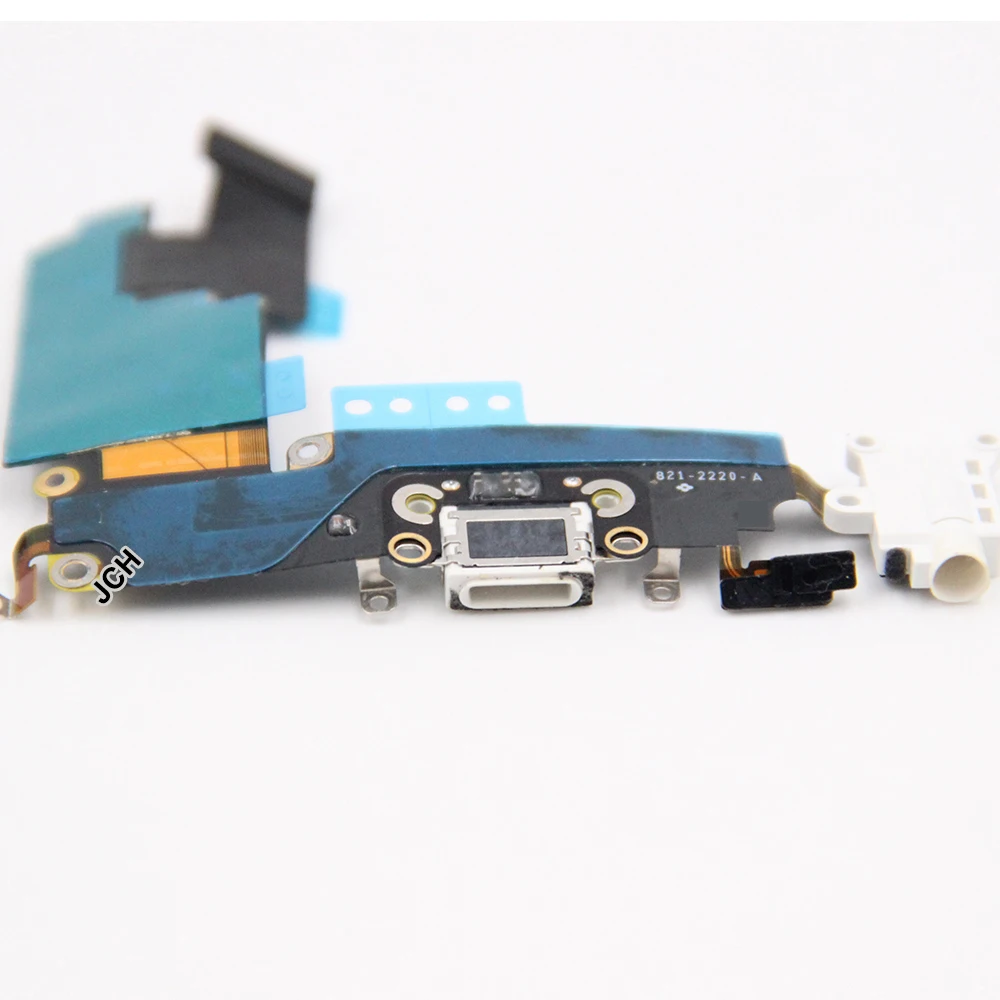 1 шт. usb-разъем для зарядки док-станция гибкий кабель+ микрофон+ разъем для наушников аудио разъем запасная часть для iPhone 6 plus шлейф