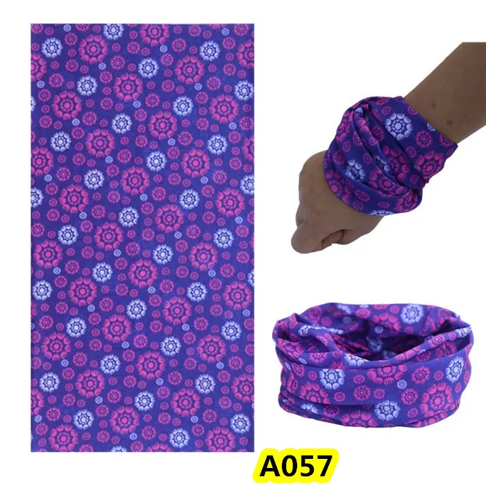 A057 Scarf 300 цветов, теплый шарф для шеи, для спорта на открытом воздухе, велосипеда, езды на велосипеде, Волшебная повязка на голову, спортивные шарфы, велосипедная бандана, головной убор, кольцо - Цвет: A057 Scarf