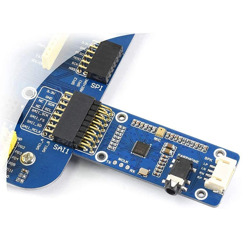 Waveshare WM8960 Stereo CODEC o Module o HAT Module Sound Card HAT Play Record