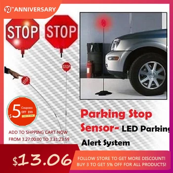 

Garage Parking Sensor LED Stop Sign Garage Parking Light Assistant System Flashing Led Light Parking Stop Sign Drop shipping