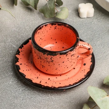 

Topazio coffee pair: 80 ml cup, saucer d = 6 cm