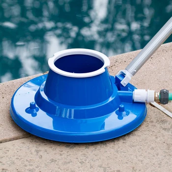 

Portable Swimming Pool Cleaning Tool Suction Head w/Mesh Bag Pool Vacuum Cleaner Easy Carrying Swimming Durable Parts