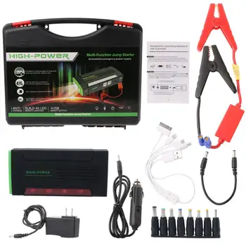 

68000mAh Battery Charger Portable Mini Car Jump Starter Booster Power Bank 12V E7CA