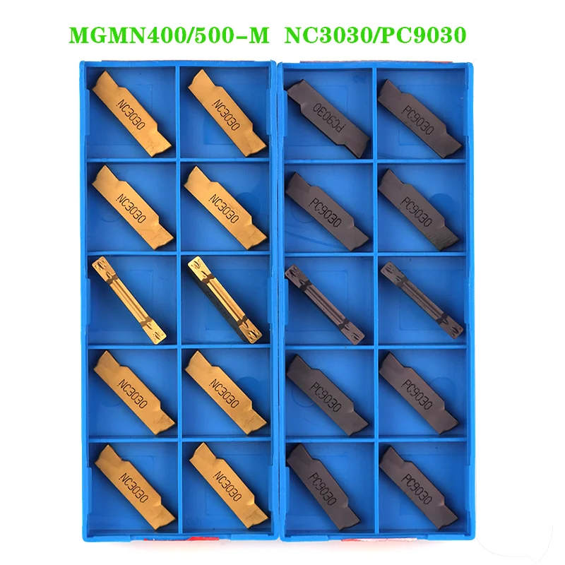 

MGMN400 MGMN500 M PC9030 NC3020 NC3030 Grooving Inserts CNC Lathe Metal Cutting Tool MGMN Slotted Blade for MGEHR Turning Holder