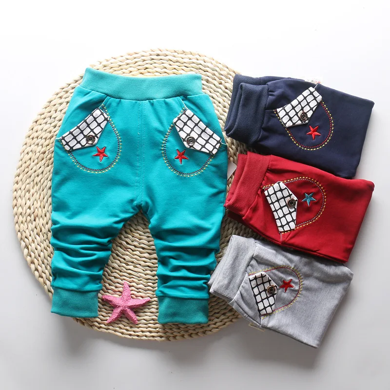 IENENS Baby Toddler Boys Cotton Harm Pants Trousers Clothes Kids Child