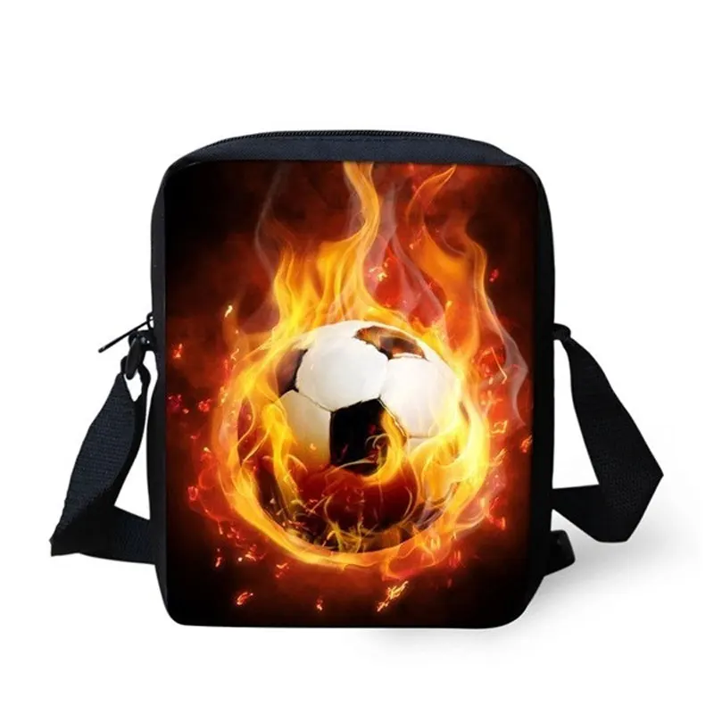 H275E Детские 3D Льда и Огня Soccerly/Ножной Мяч Узор Рюкзак ортопедический рюкзак для мальчиков Дети повседневные школьные сумки для книг 3 шт./компл - Цвет: H275E