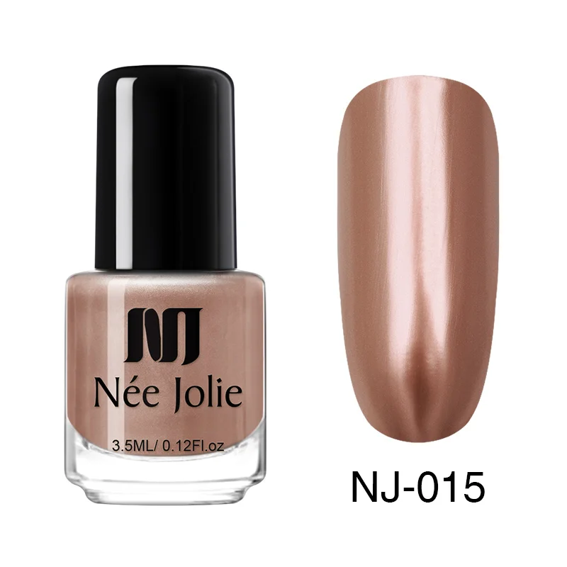 NJMR-015 NEE JOLIE 8 мл Лак для ногтей чистая серия лак для ногтей Блестящий зеркальный матовый эффект лак для ногтей 66 цветов - Цвет: NJMR-015