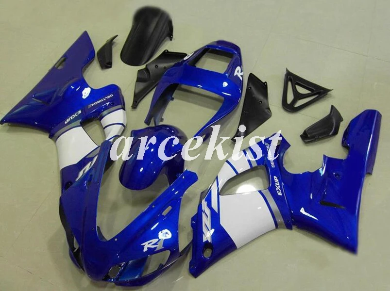 4 подарки ABS полный обтекатель комплект подходит для YAMAHA YZF-R1 1998 1999 YZF R1 98 99 YZF1000 на заказ красный белый глянцевый