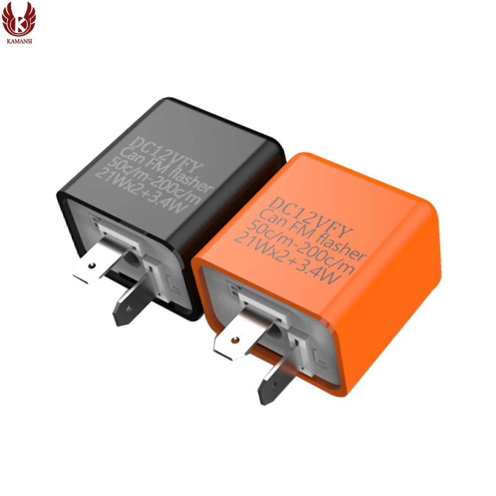 Мотоцикл Универсальный 12V 2-контактный Регулируемая частота светодиодный поворотники мигалкой мотоцикл Вход Выход