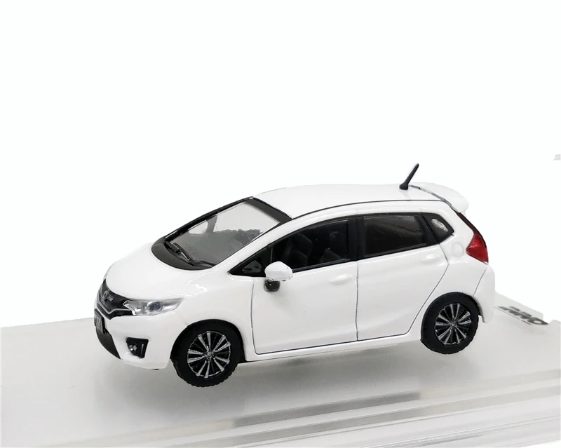 1: 64 INNO64 Honda Civic Тип-R Fit Accord Mitsubishi EVO Toyota Corolla levin гонки литой модельный автомобиль - Цвет: Honda Fit 3 White