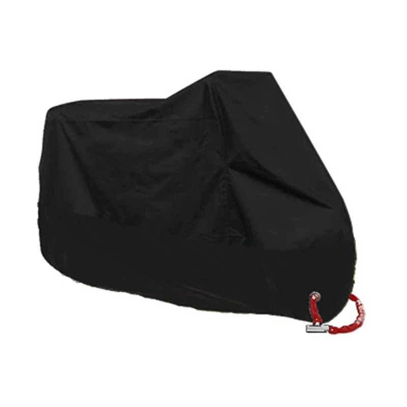 XL-black Новое поступление водонепроницаемый чехол для мотоцикла Уличная Защита от ультрафиолетовых лучей велосипед Защита от дождя от пыли мотоцикл мотор мопед скутер крышка - Цвет: XL-black