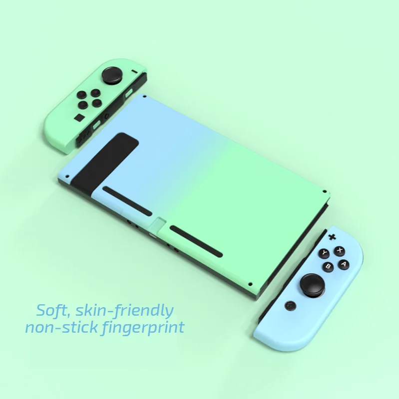 Корпус Корпуса для Nintendo Switch Animal Crossing Console JoyCon Замена Nitendo Back Лицевая панель