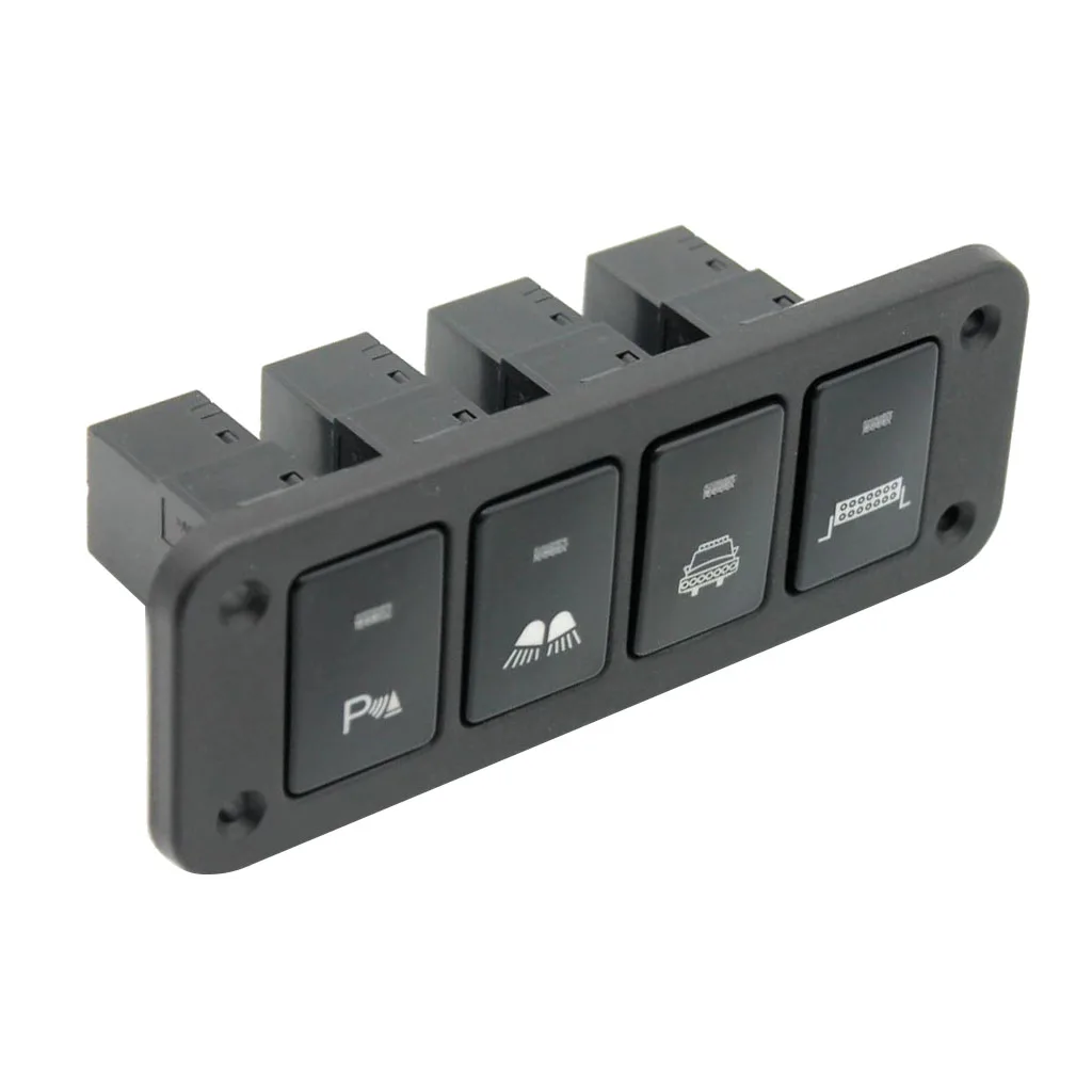 DC 12 V-24 V 4 банда автомобильный Белый светодиодный переключатель на выключатель светильник для Toyota