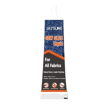 

Decoration Home Patches Adhesive DIY Sew Fast Dry Stitch Strong Repair Quick Bonding Tool Fabric Glue Badges