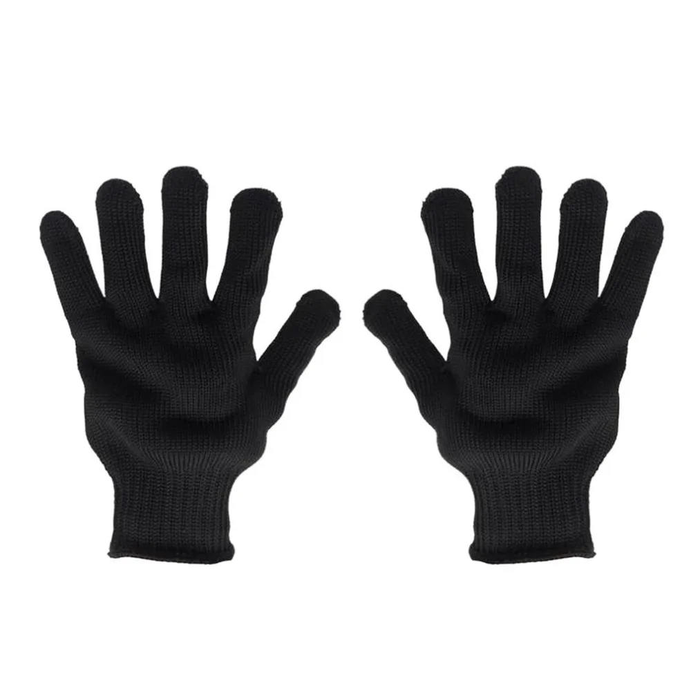 Рабочие защитные перчатки, устойчивые к порезанию проволоки из нержавеющей стали, анти-режущие перчатки, защитные перчатки для пальцев рук, режущие инструменты