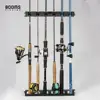 Booms Fishing WV1 Vertical 6-Rod Rack Fishing Pole Holder Wall Mount Modular for Garage ► Photo 1/6