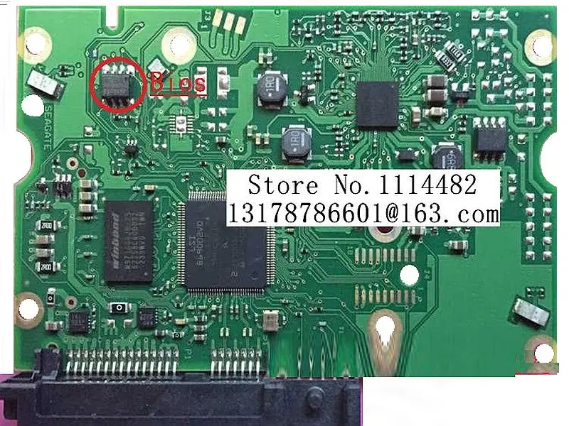 Логическая плата 100706008 HDD PCB хорошего тестирования 3 ТБ. 4 ТБ жесткий диск