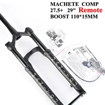 

Manitou MACHETE COMP Bike Fork 27.5 29er BOOST 15X110MM Mountain MTB Bicycle Fork suspension Oil and Gas Fork remote lock Cone