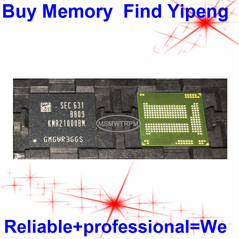 

KMR21000BM-B809 221FBGA EMCP 32+24 32GB RPMB clean empty data Memory Flash KMR21000BM