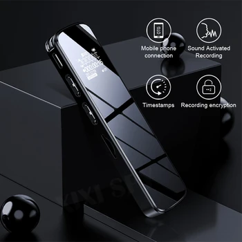 

Dictaphone voice recorder sound mini audio mp3 player professional digital recording record HD activated OTG connection